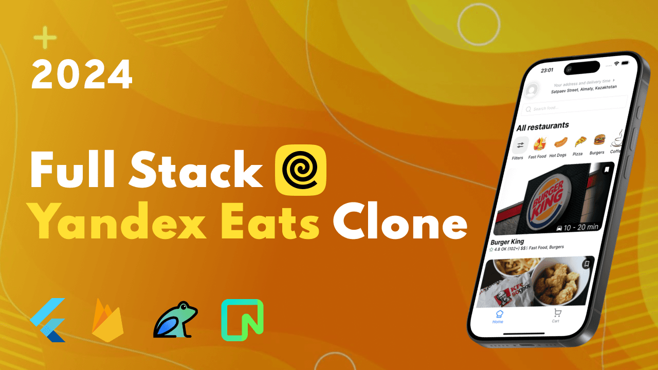 Build Yandex Eats Clone